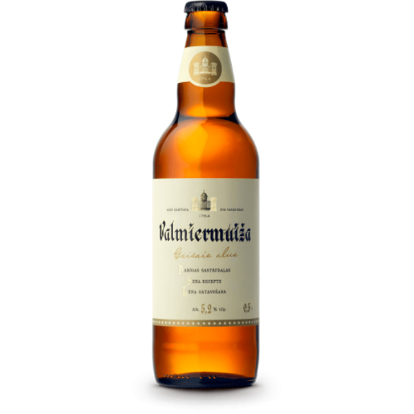 ПИВО VALMIERMUIŽAS GAIŠAIS 5,2% (0,5 L)